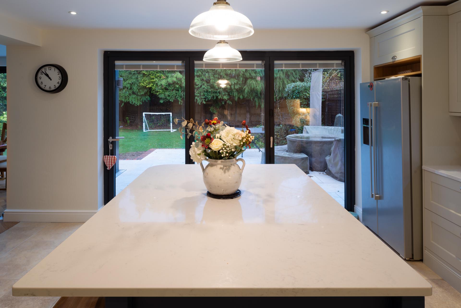 kitchen island AG Carrara Paragon Designs Affordable Granite Oxshott