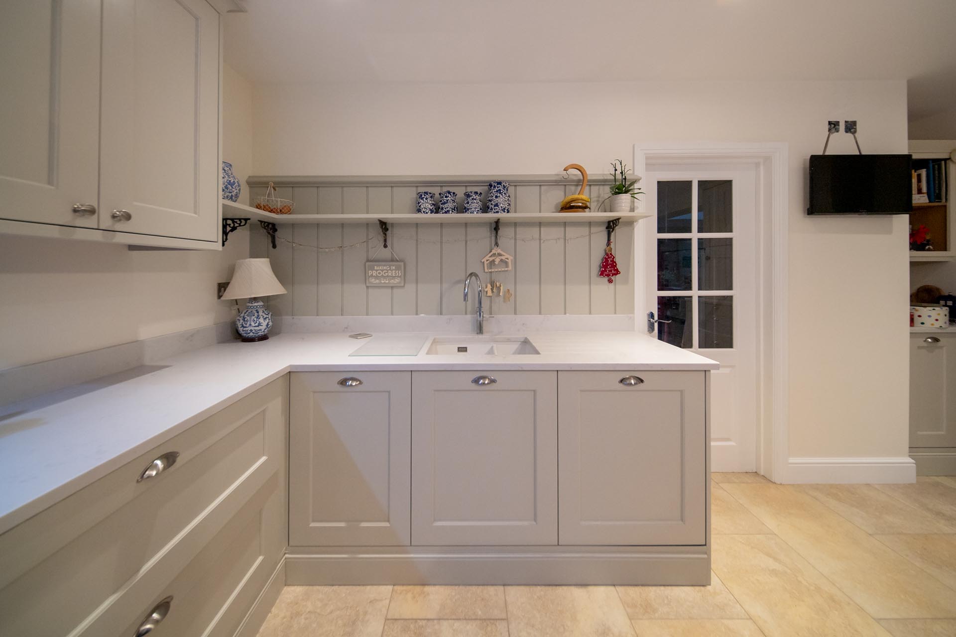 L-shape AG Carrara Paragon Designs Affordable Granite Oxshott
