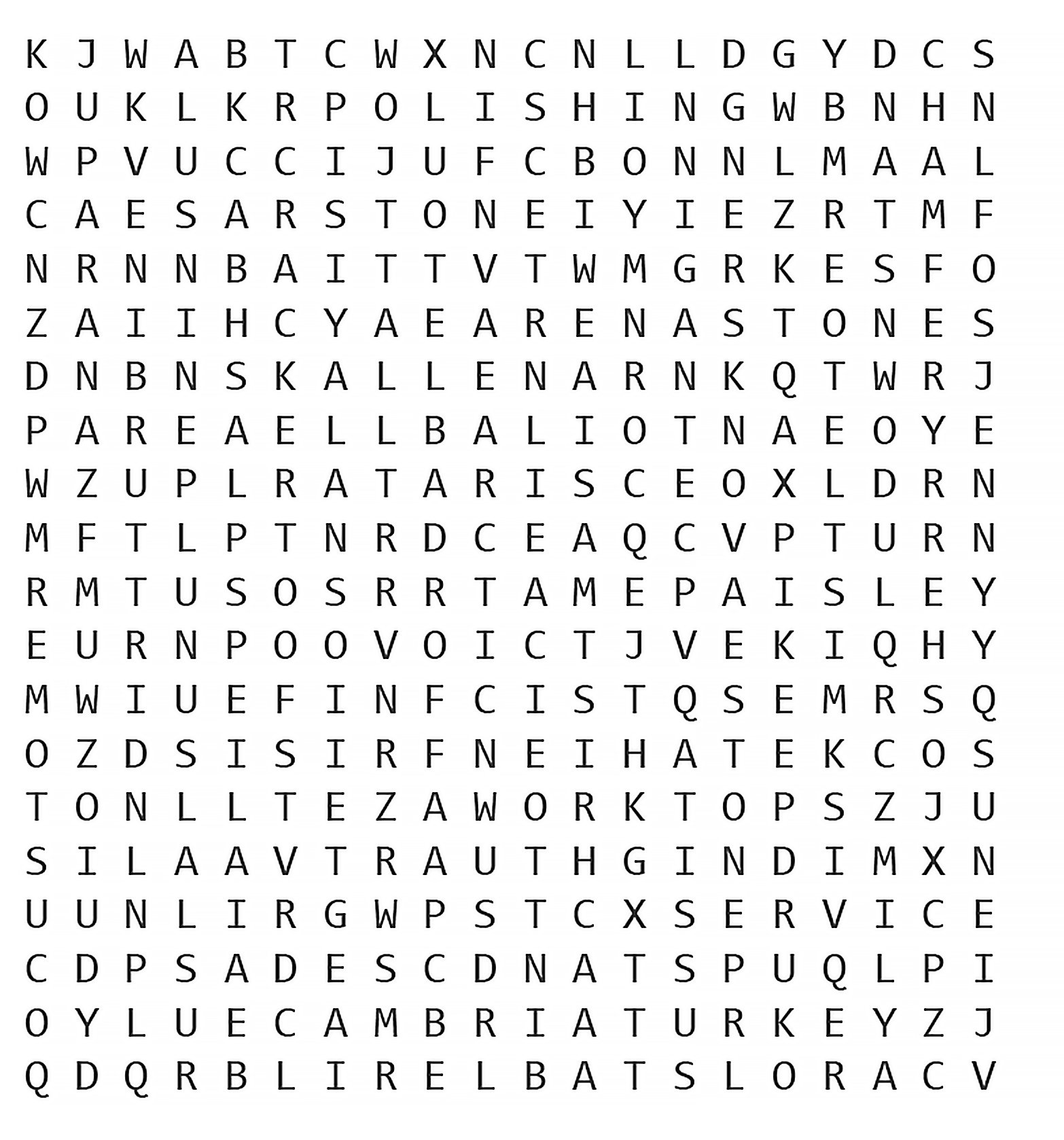 AG Christmas Word Search Puzzle 2019