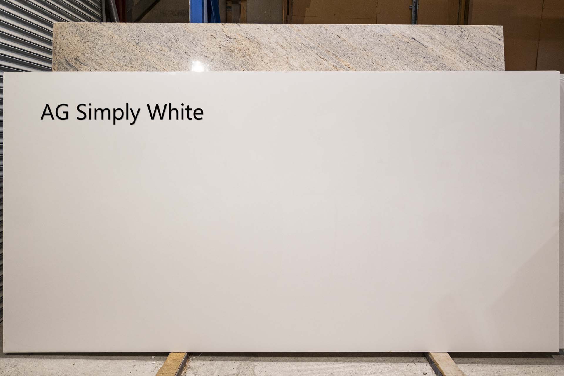 AG Simply White Quartz worktops SQ221017 43720 143759 slab view caption