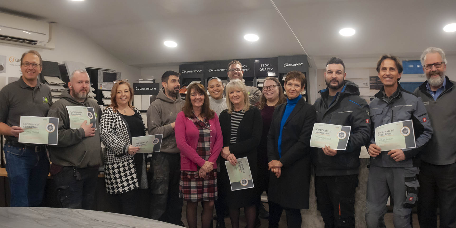 Affordable Granite Caesarstone Masters of Stone Presentation 11 Jan 2023 red