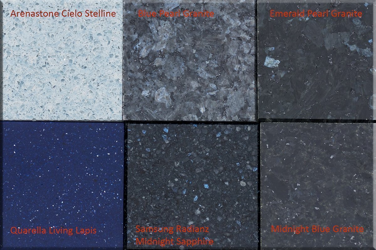 Blue quartz and granite August 2015 red