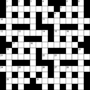Christmas crossword