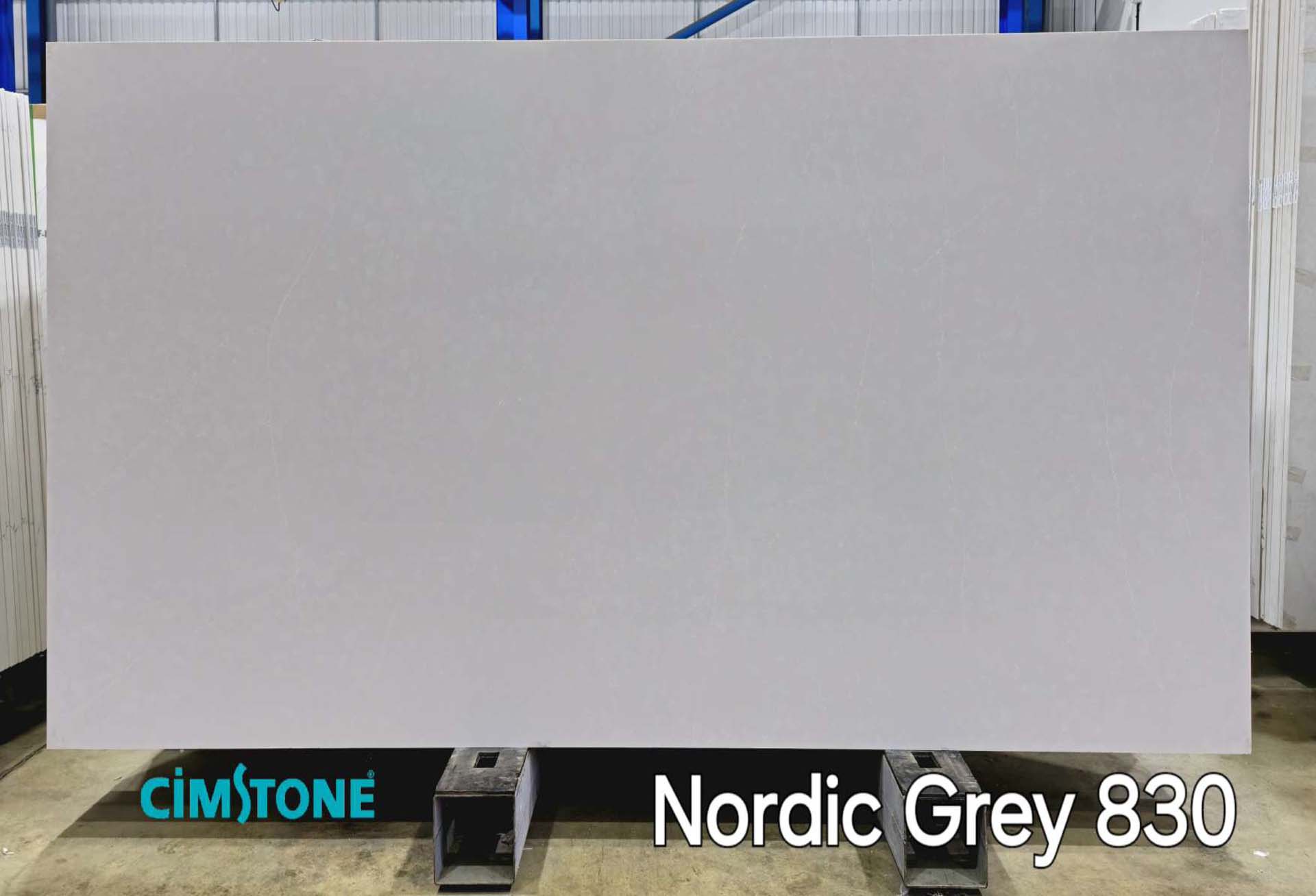 Cimstone Nordic Grey 830 Full slab Quartz Worktops Special Offer June 2024