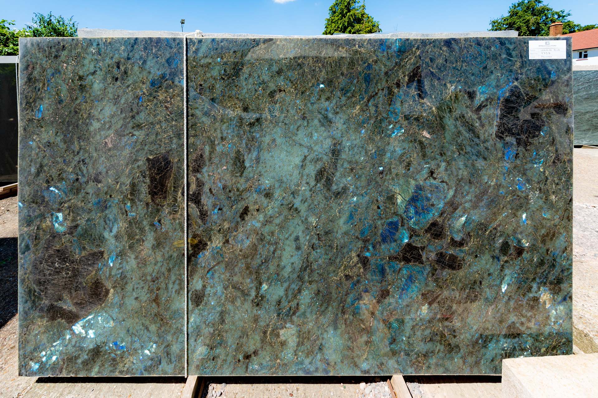 cullifords lemurian blue granite open day granite worktops