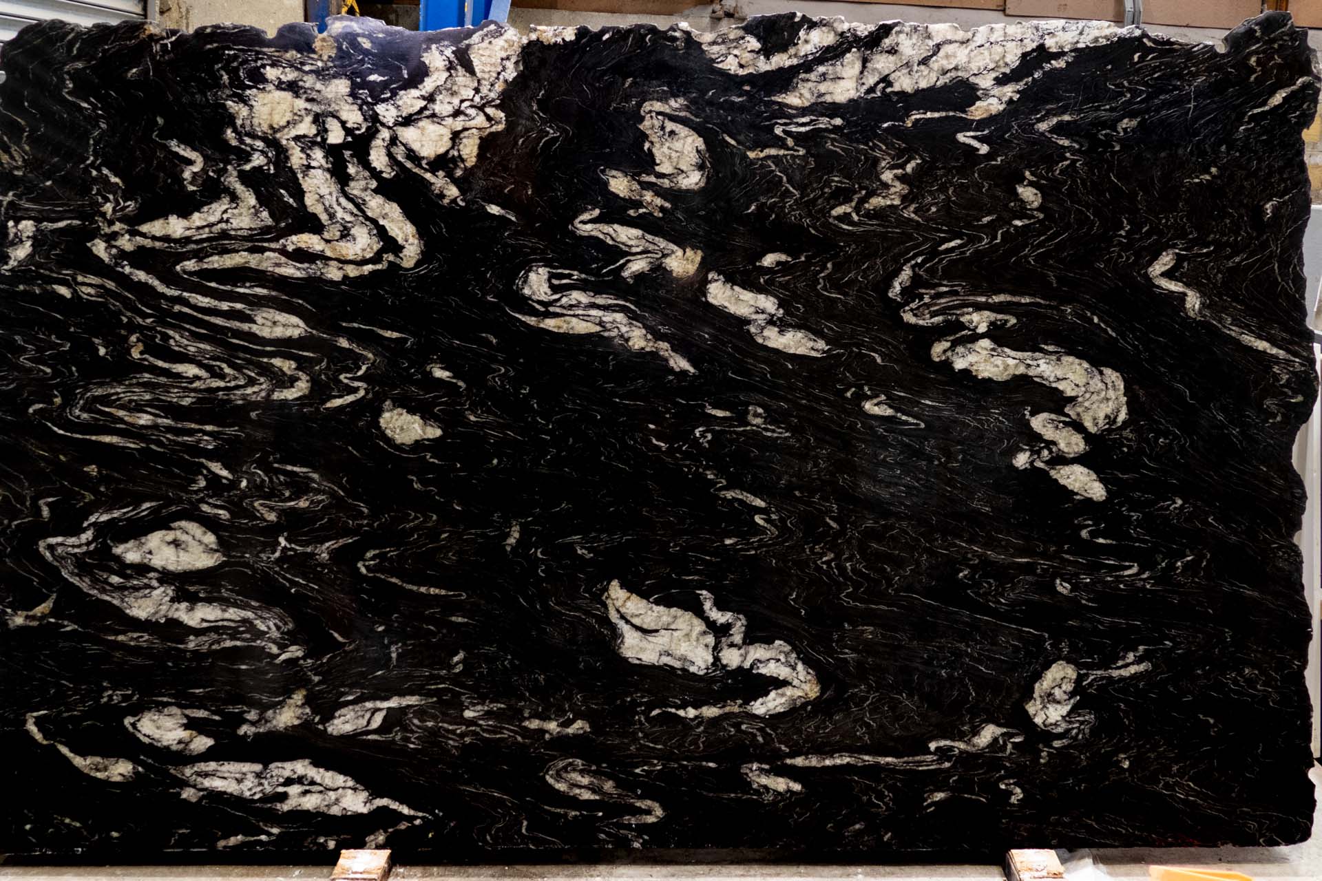 Blasmic Cock Cosmic Black Granite worktops