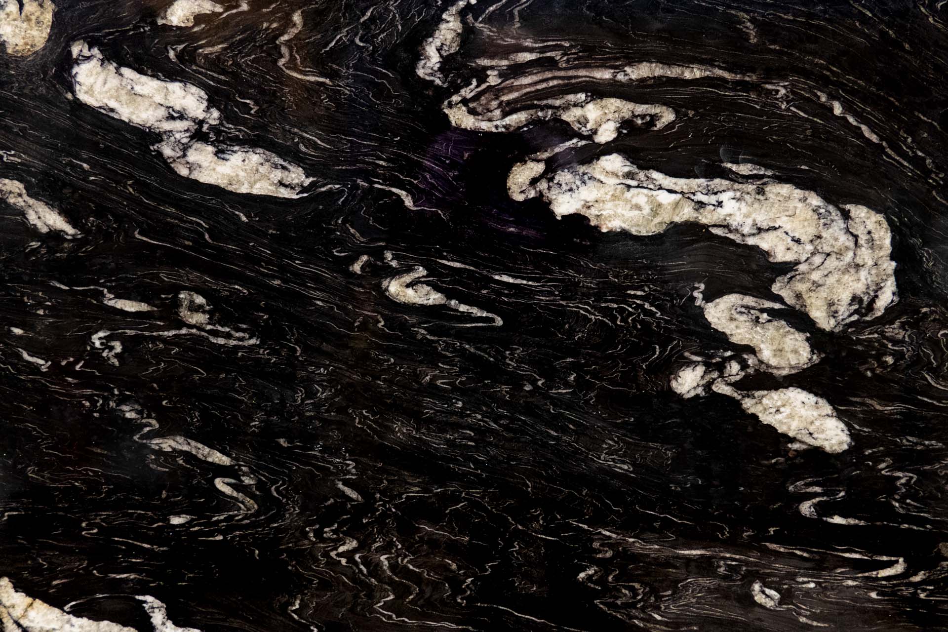 Blasmic Cock Cosmic Black Granite worktops