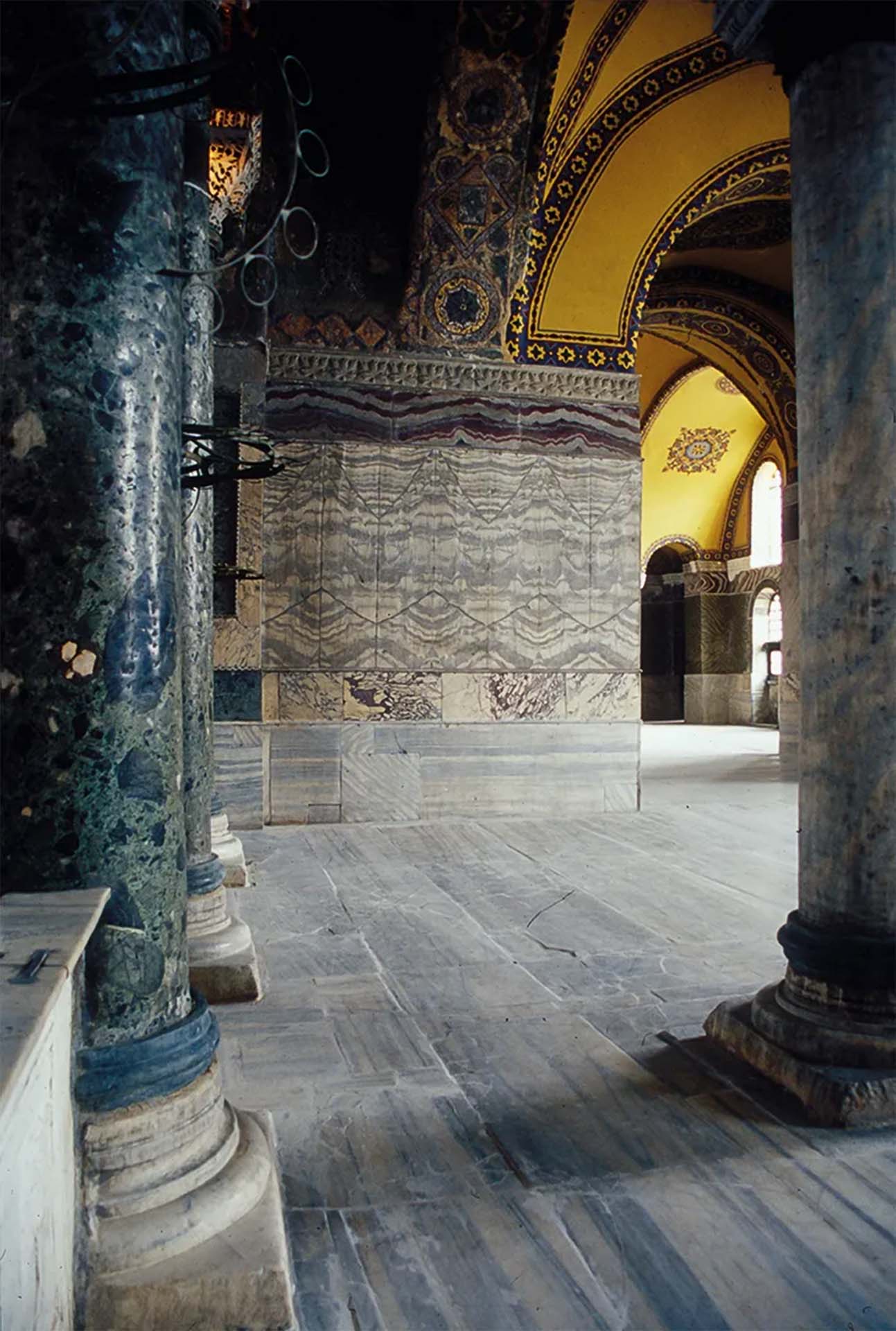 Hagia Sophia bookmatched marble