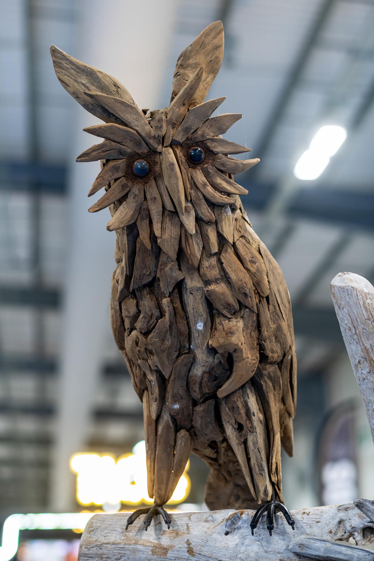 wooden owl