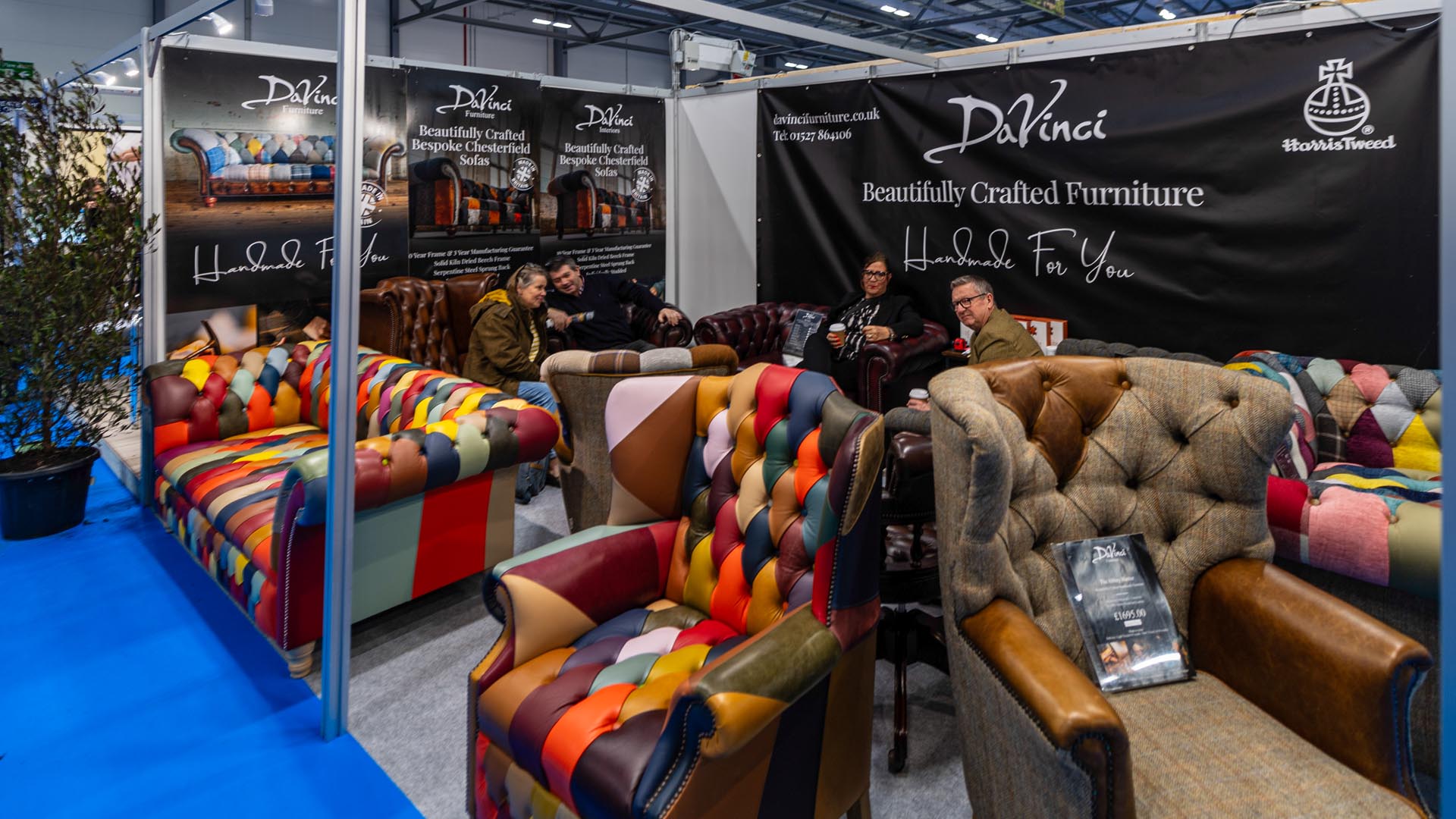 Homebuilding Renovating Show Jan 2025 Farnborough 115246 a Da Vinci Furniture
