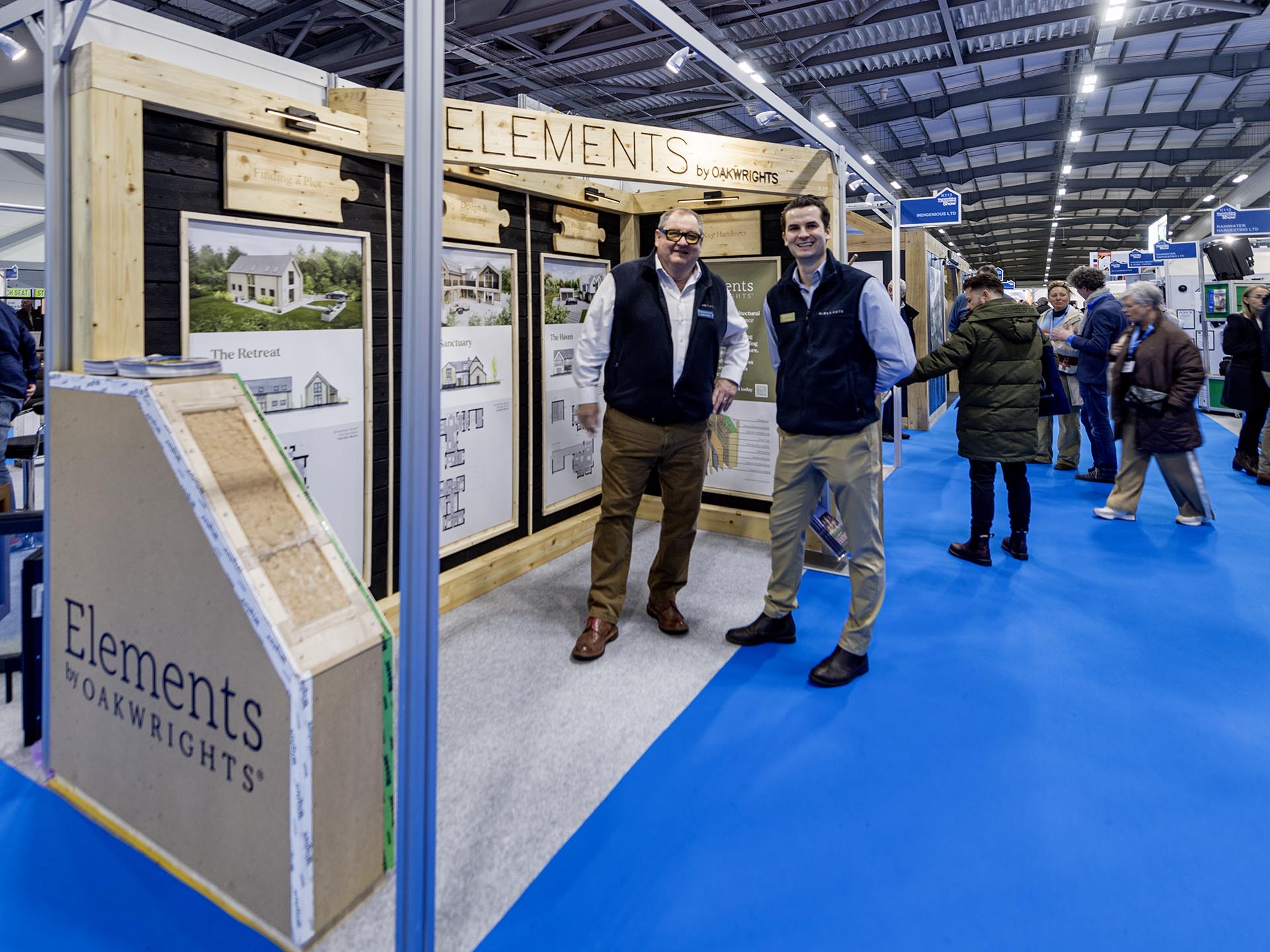 Homebuilding Renovating Show Jan 2025 Farnborough 120352 b Elements by Oakwrights Homebuilding Renovating Show Jan 2025 Farnborough