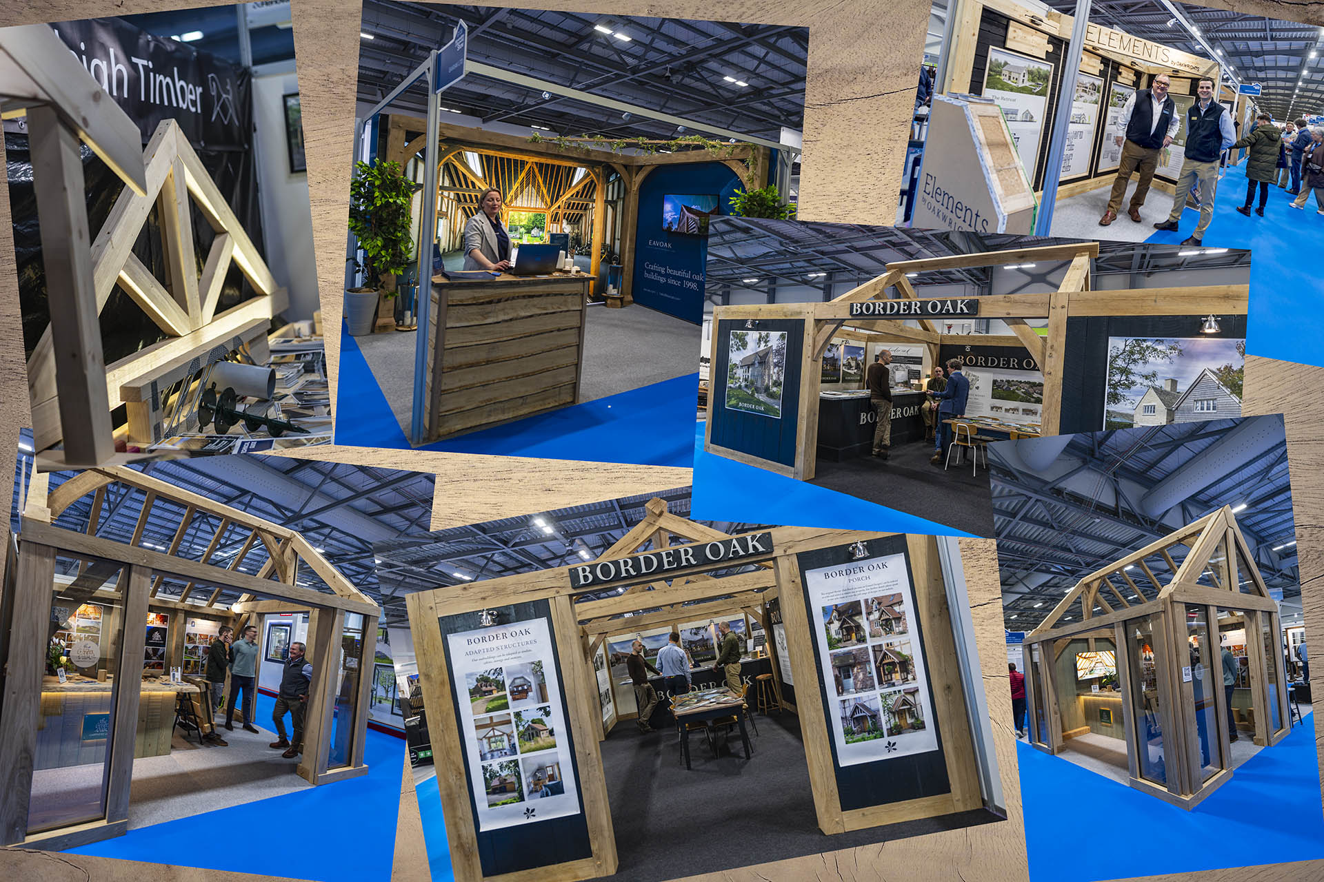 Homebuilding Renovating Show Jan 2025 Farnborough oak framed buildings homes