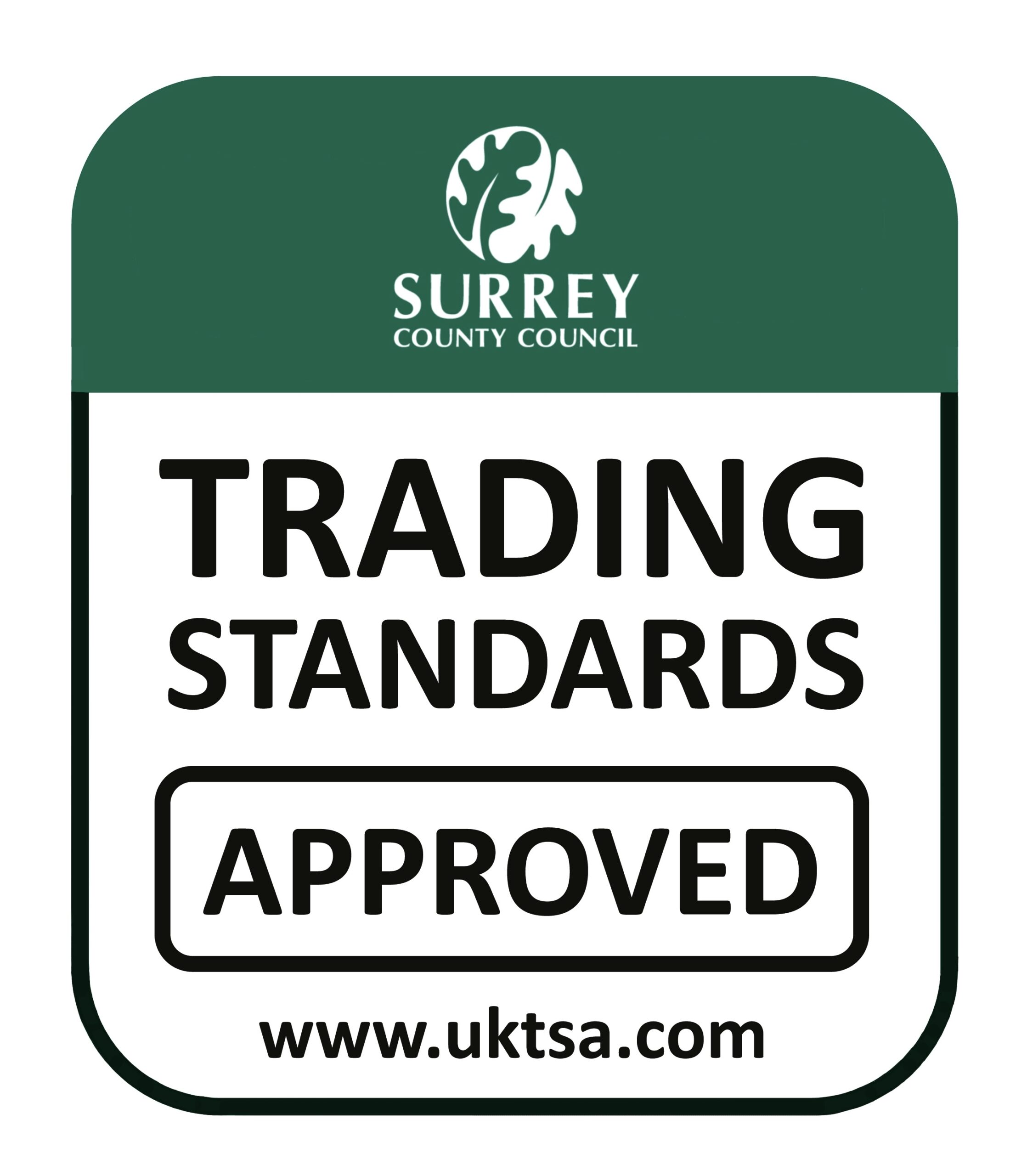 Surrey Trading Standards Approved Logo 2023 Granite worktops