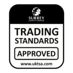 Surrey Trading Standards logo black and white