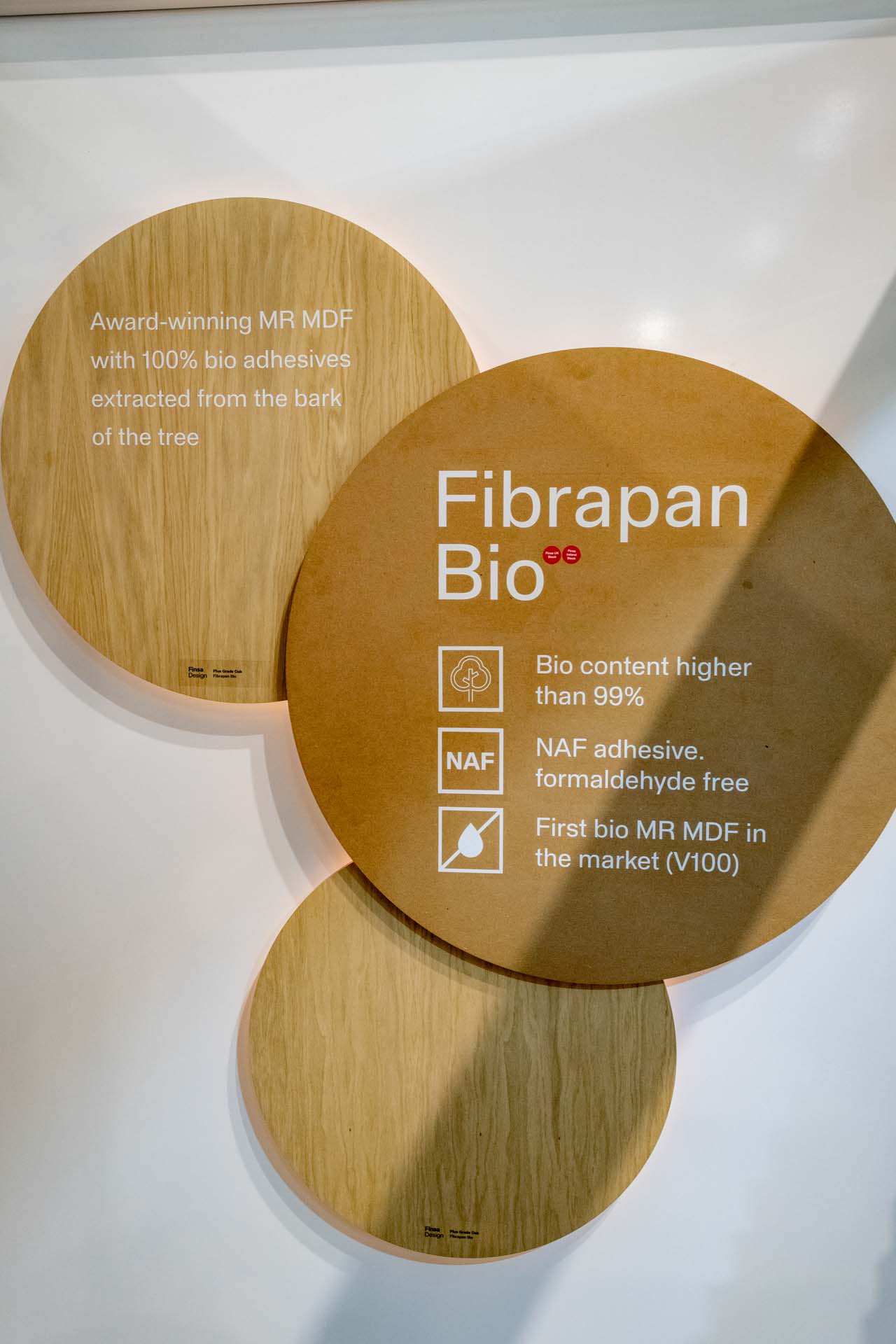 Finsa tech stand at KBB show - the transformation of wood