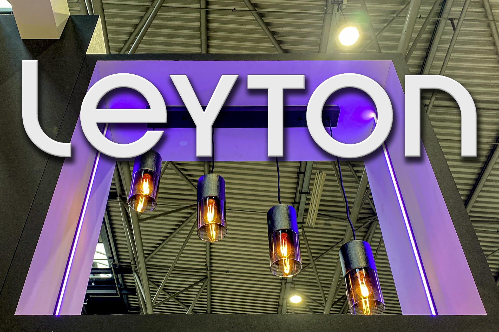 KBB show Birmingham 2022 124425 leyton lighting LED strips granite and quartz worktops Brentford Essex logo