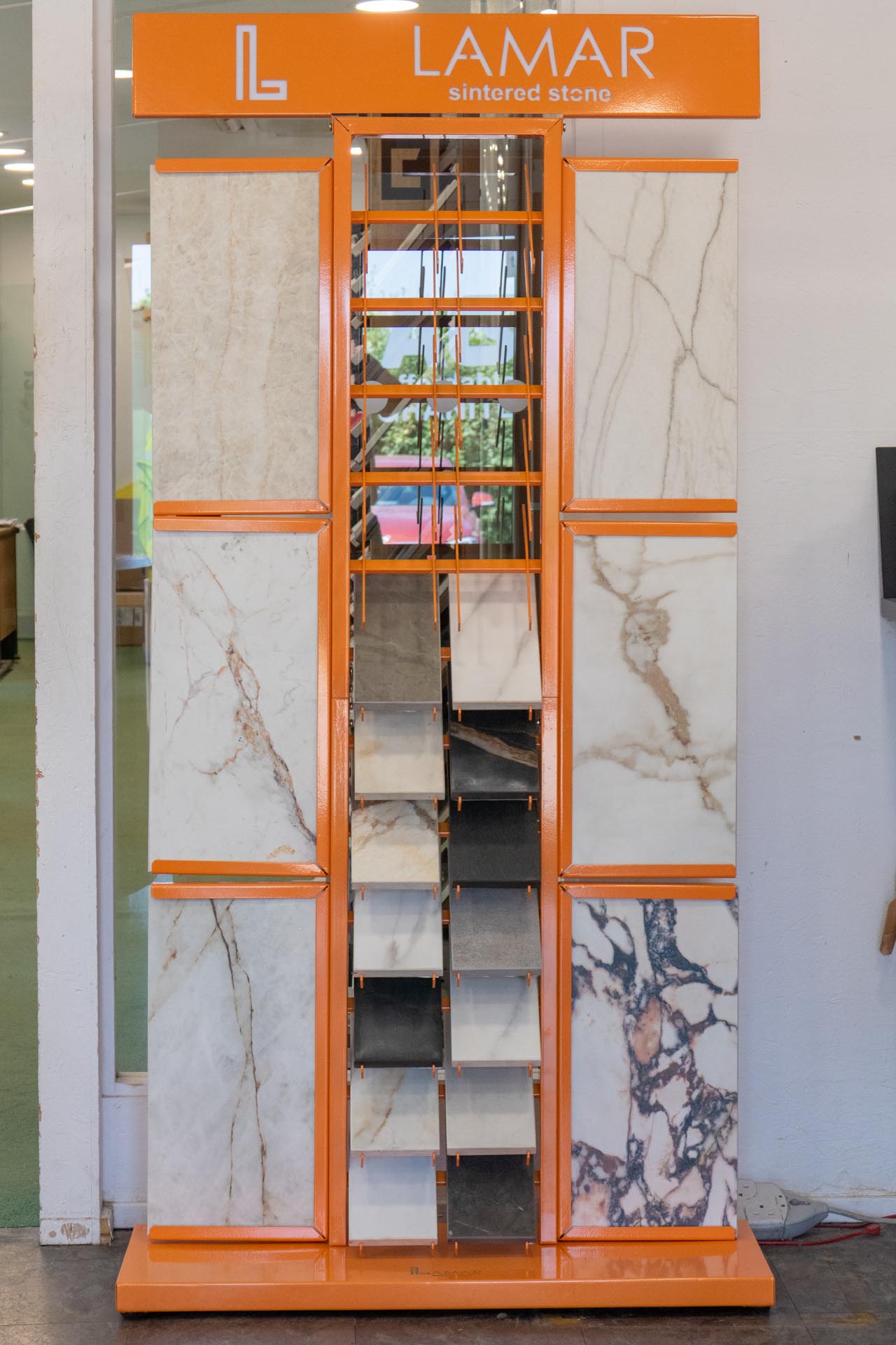 Lamar Ceramic worktops samples rack124939 Lamar Ceramic worktops samples rack
