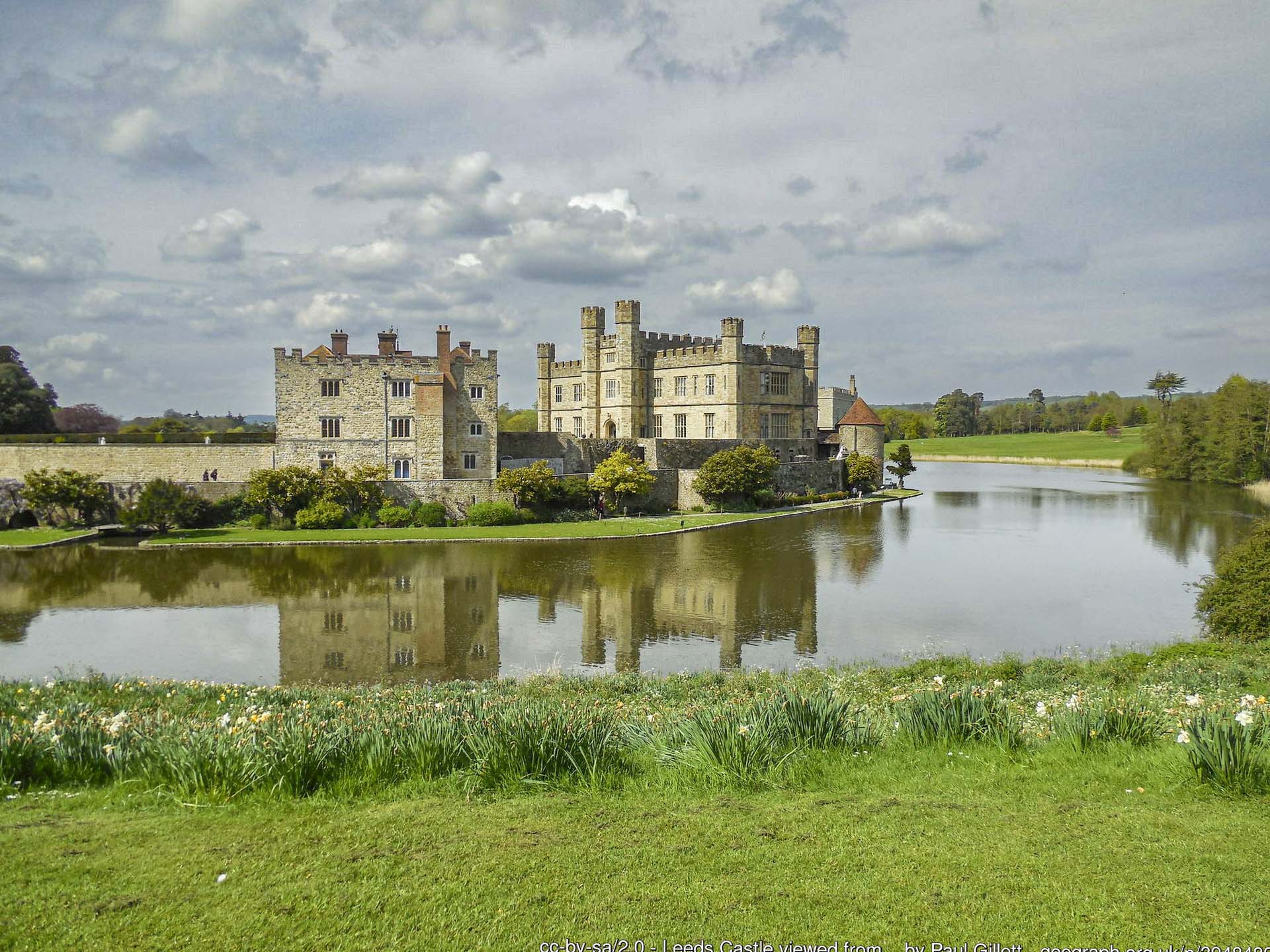 Leeds castle maidstone kent Granite worktops kent geograph-3948482-by-Paul-Gillett