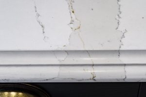 warm quartz worktops Norden Kitchens Affordable Granite Classic Quartz Calacatta Gold 210409 151832