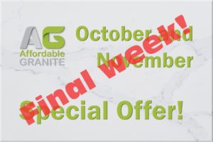 October november special offer granite worktops cheap christmas offer last week red