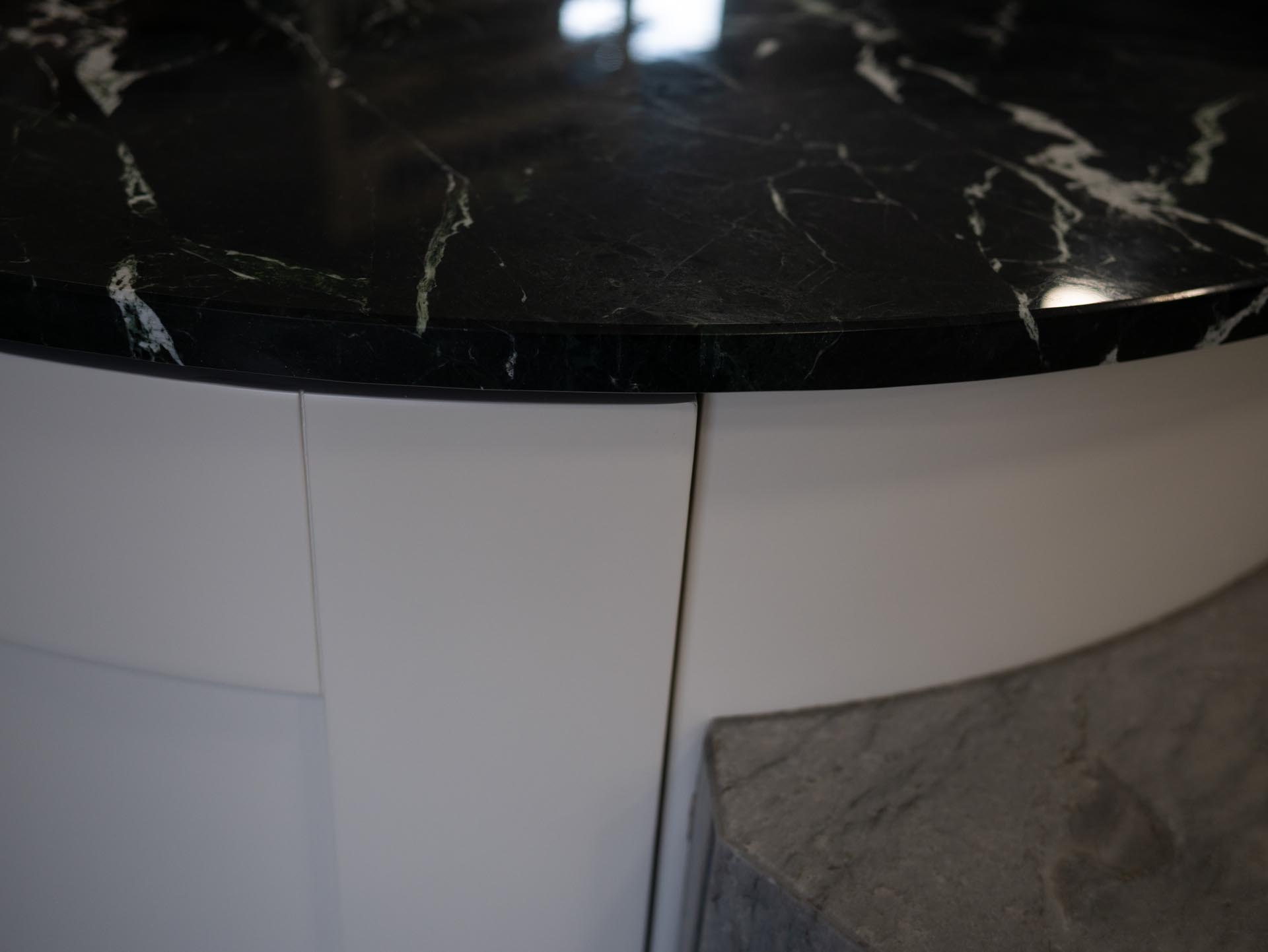 Farrow & Ball Skimming Stone in the Affordable Granite Showroom