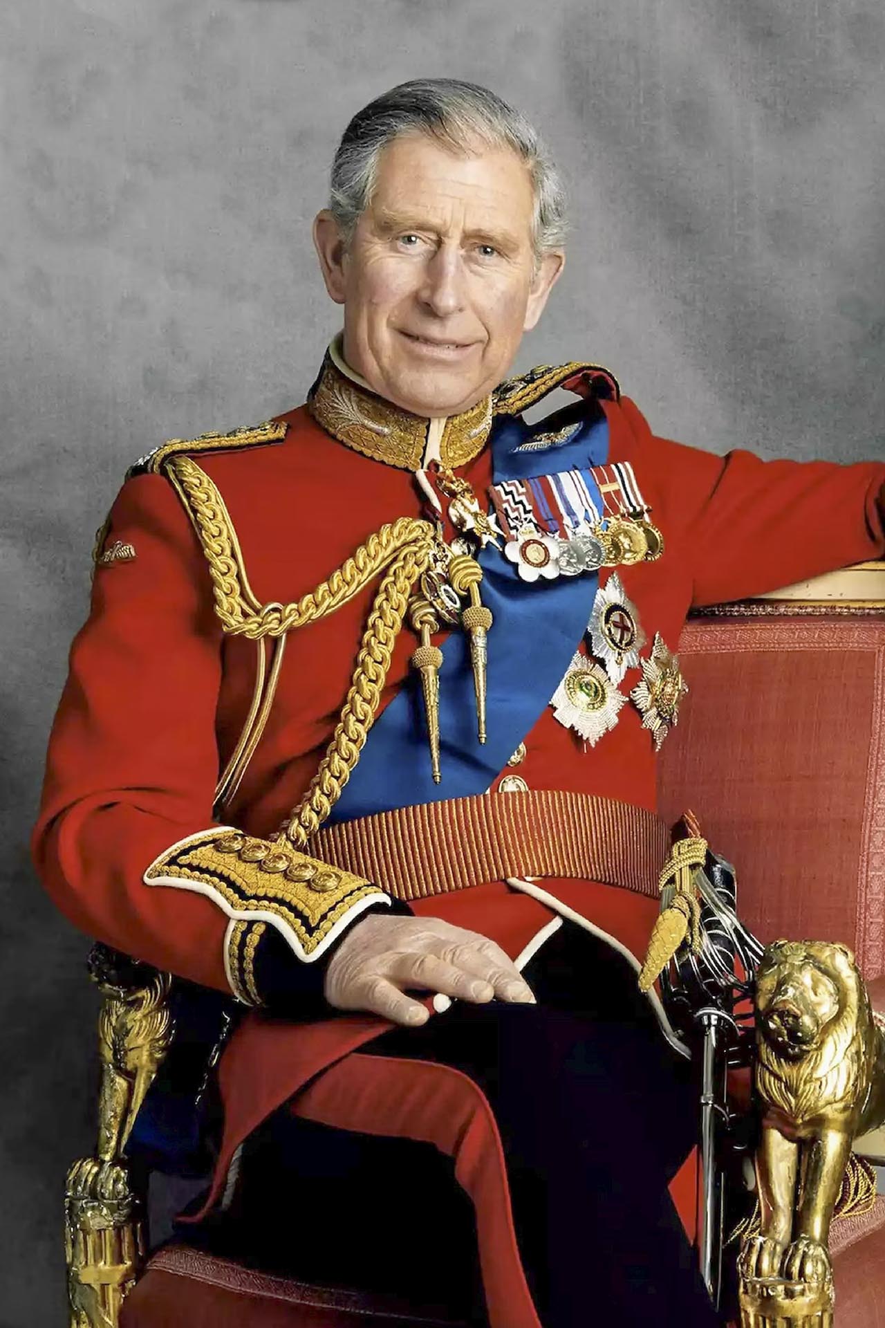 Portrait of HM King Charles III Quartz worktops coronation offer