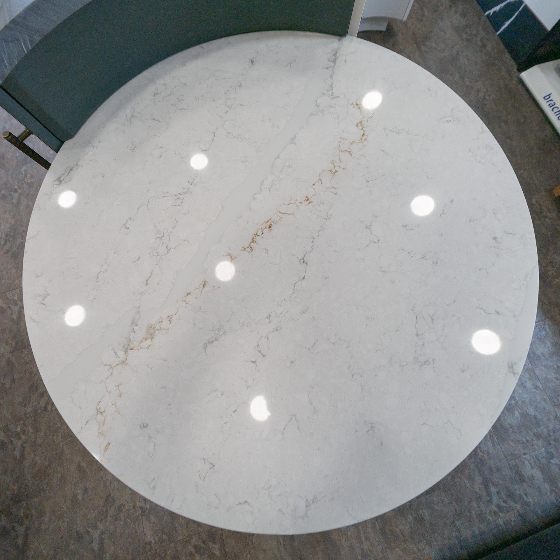 Radianz Calacatta Alya in AG Showroom Cullifords