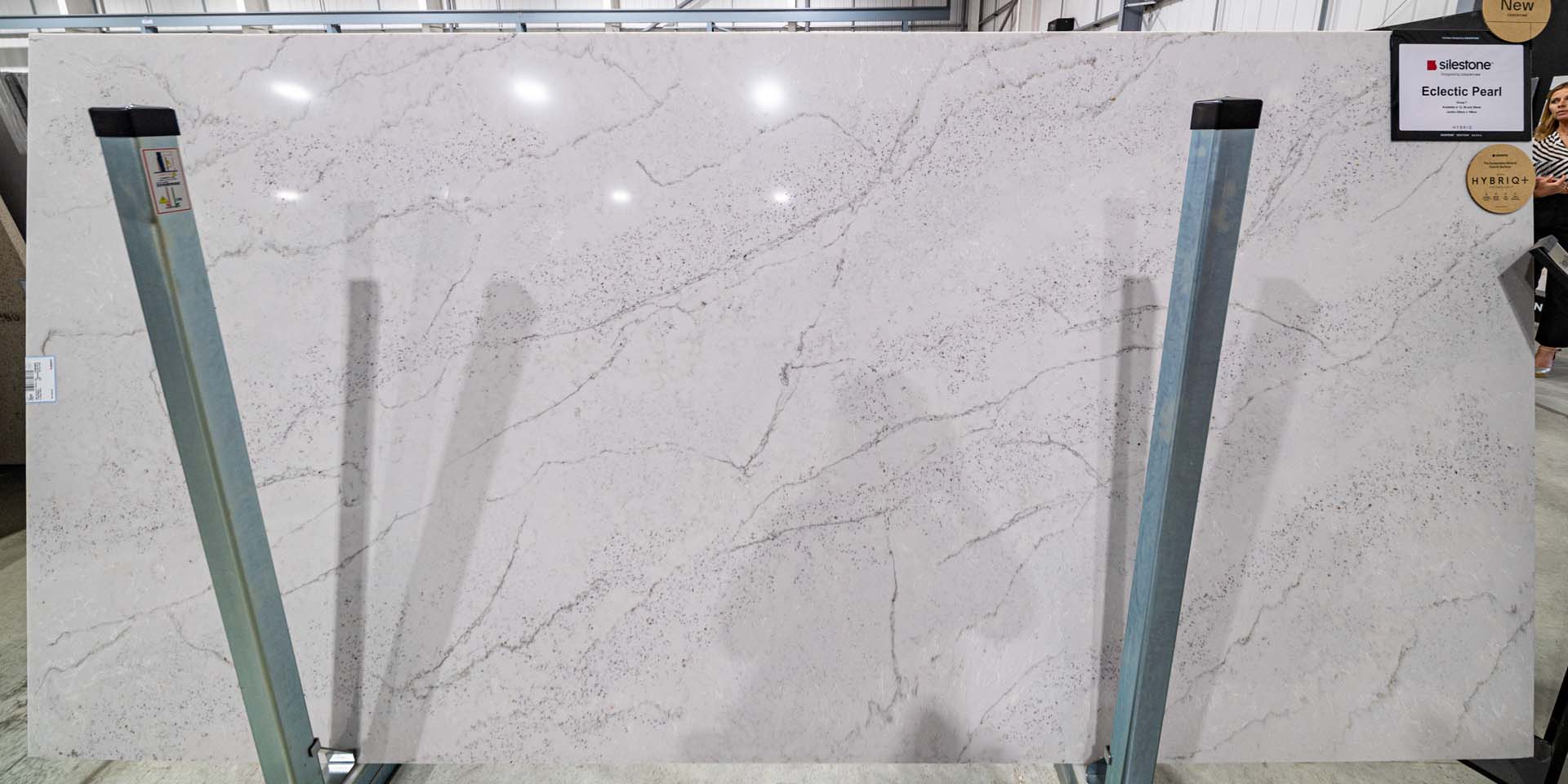Eclectic Pearl slab image Silestone Le Chic Launch