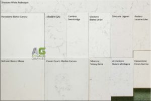 White small vein marble May 2017