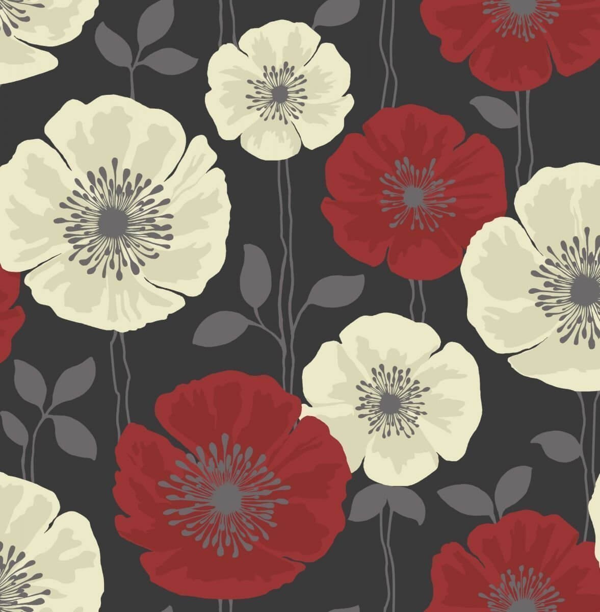 amazon-red-poppy-wallpaper-granite-kitchen-worktops amazon-red-poppy-wallpaper-granite-kitchen-worktops