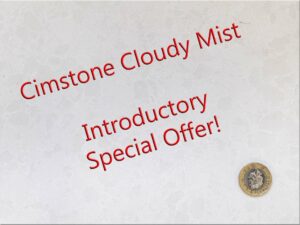 cimstone cloudy mist quartz worktops special offer
