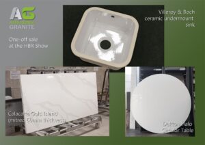 special offers product poster HBR show villeroy boch sink dekton halo island