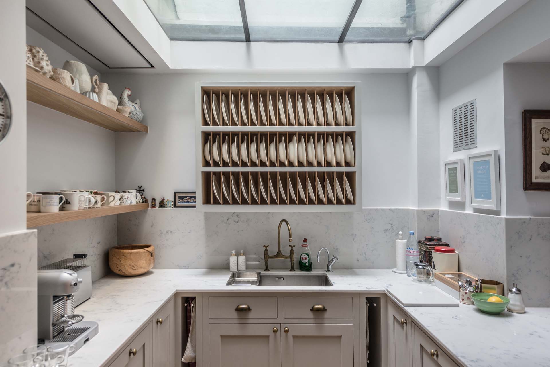 Classic quartz worktops Marbre Carrara Westminster
