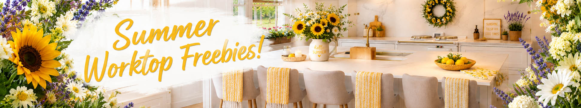 summer stone worktops special offer freebies banner summer stone worktops special offer freebies banner