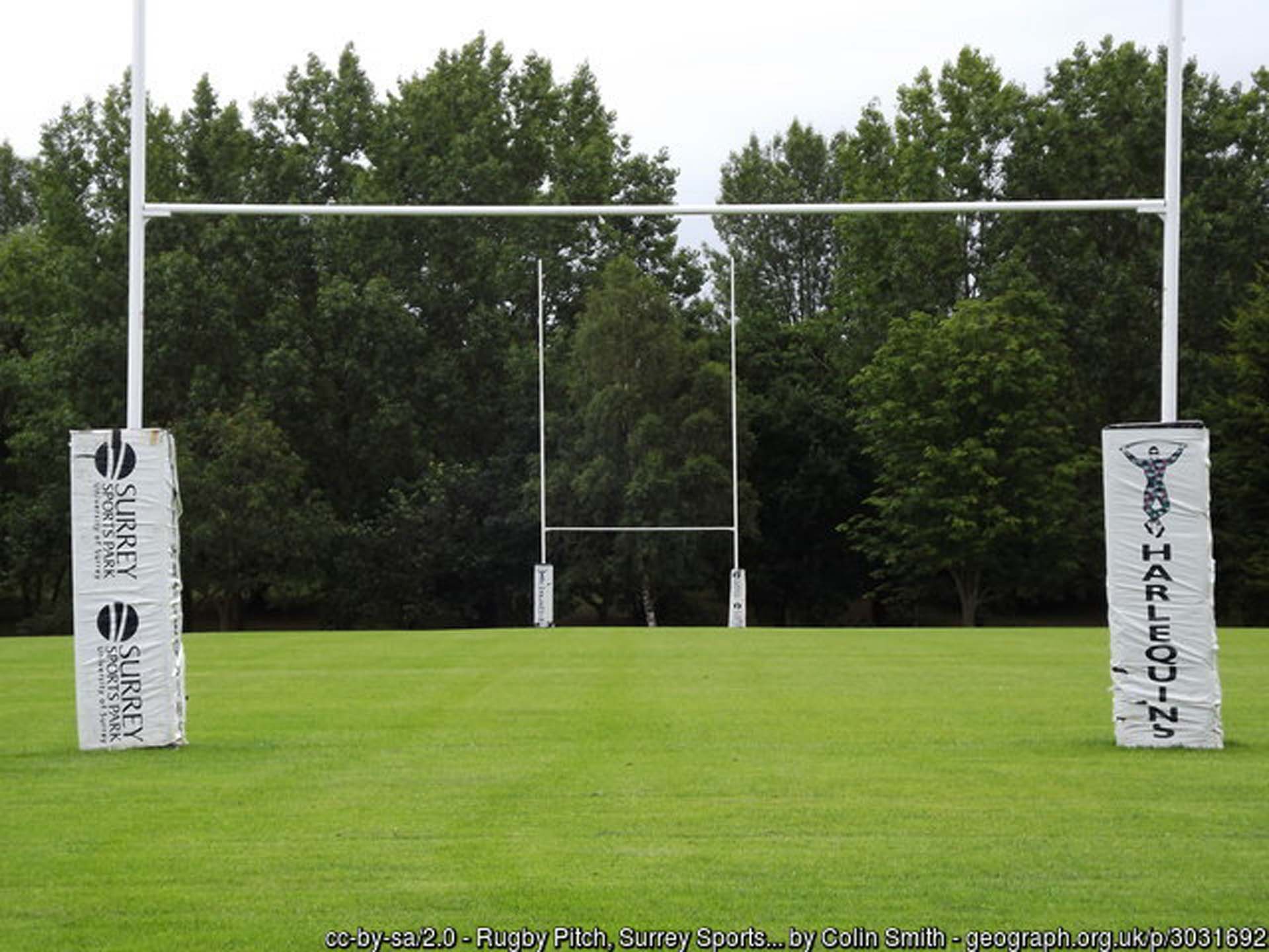 surrey university rugby pitch