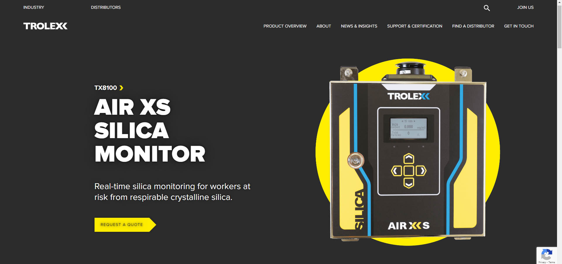 trolex dust metering system rcs real time